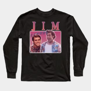 Jim Carrey Master of Laughter and Tears Long Sleeve T-Shirt